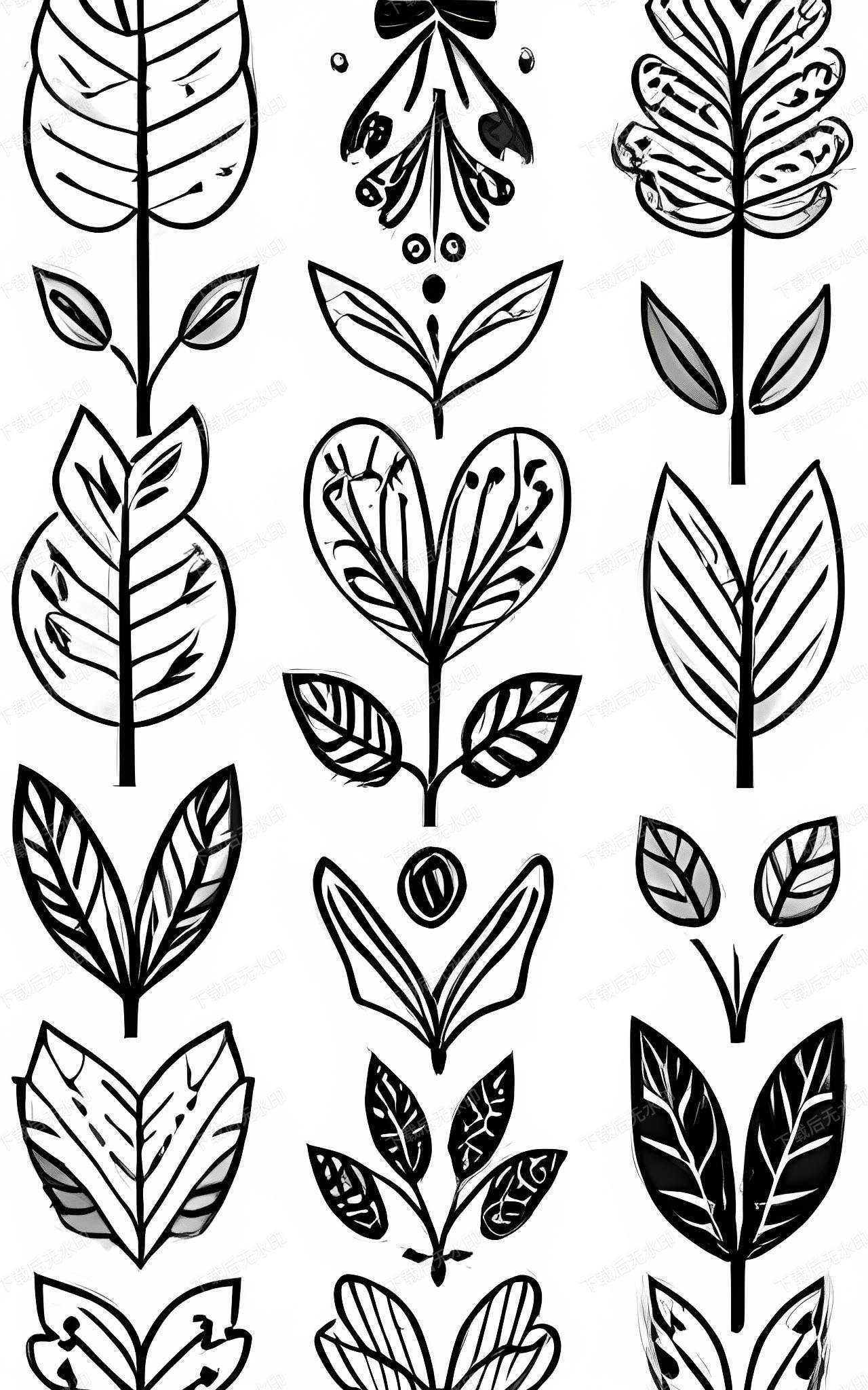 植物简笔画