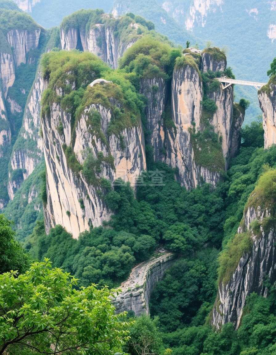 追寻张家界自由之旅中的自然奇观与心灵体验
