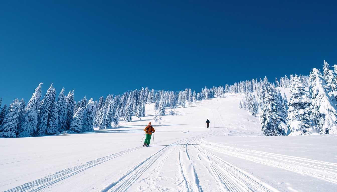 冬日滑雪场：享受冰与雪的舞动盛宴