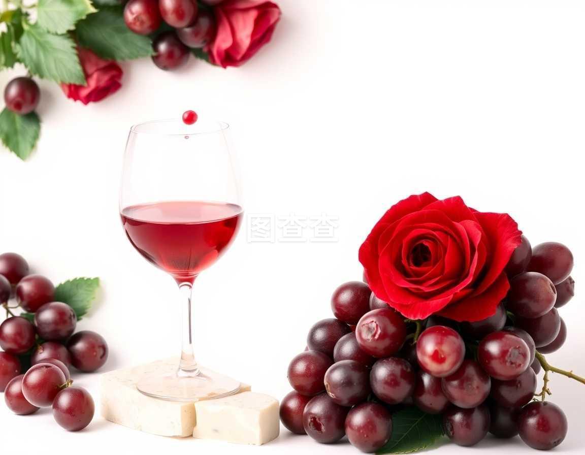 玫瑰红葡萄酒