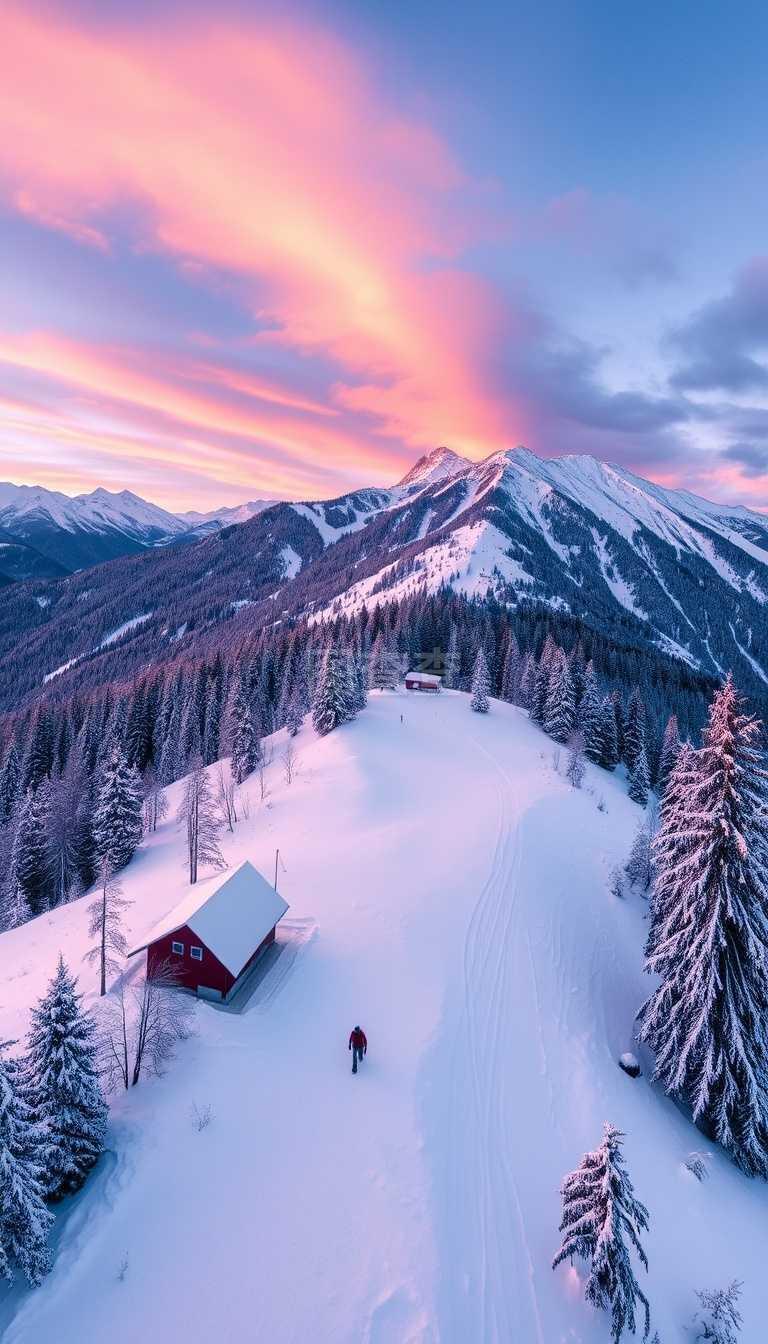 冰雪乐园里的冬日童话