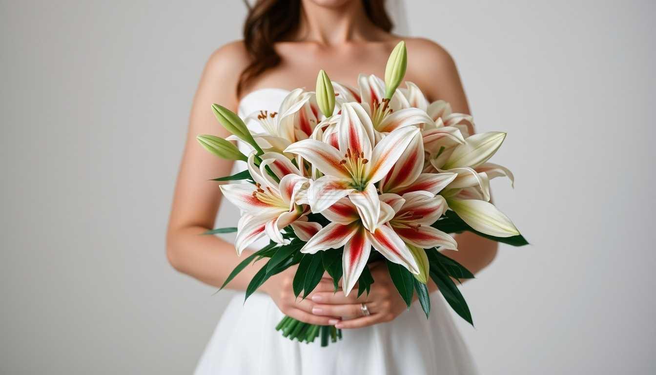 百合花束