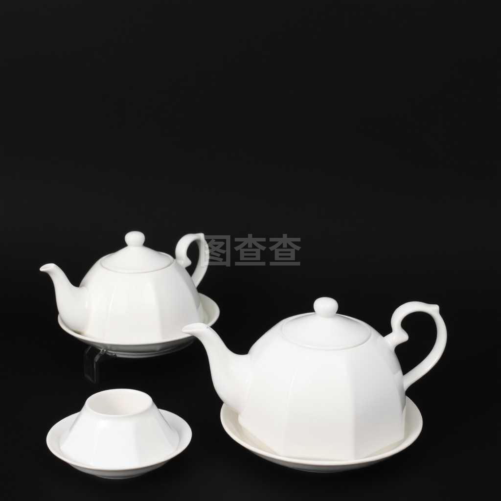 白瓷茶具