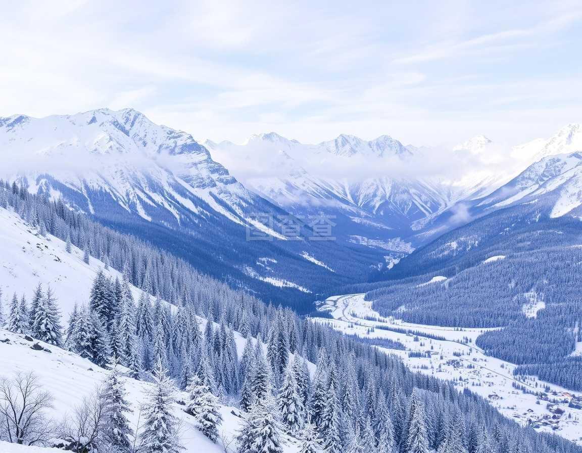 雪山旅行：冬日的诗意与远方