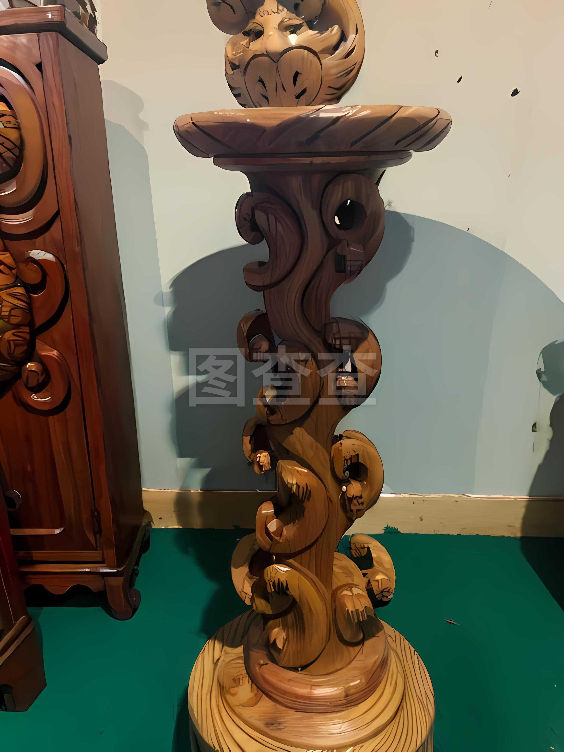 木雕摆件