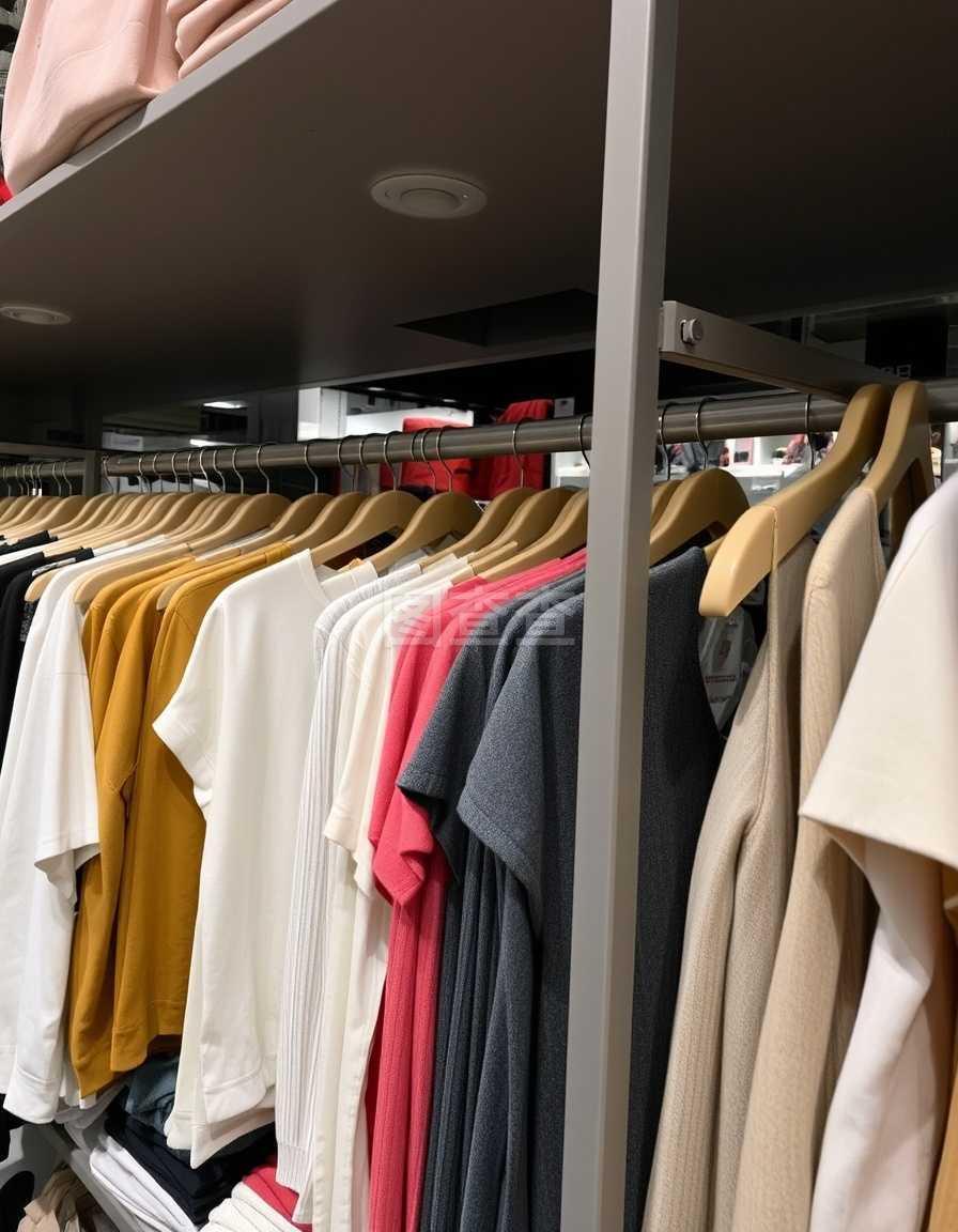 服装店货架